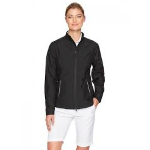 CUTTER & BUCK CB WeatherTec Beacon Full Zip Jacket Black {3O31} - Picture 1 of 3